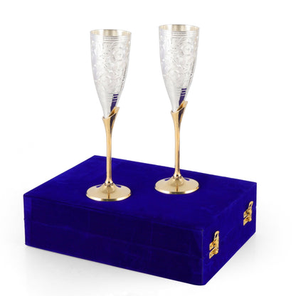 Crytal Champagne Glass Set