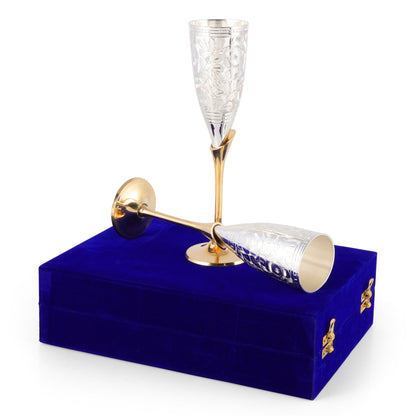 Crytal Champagne Glass Set
