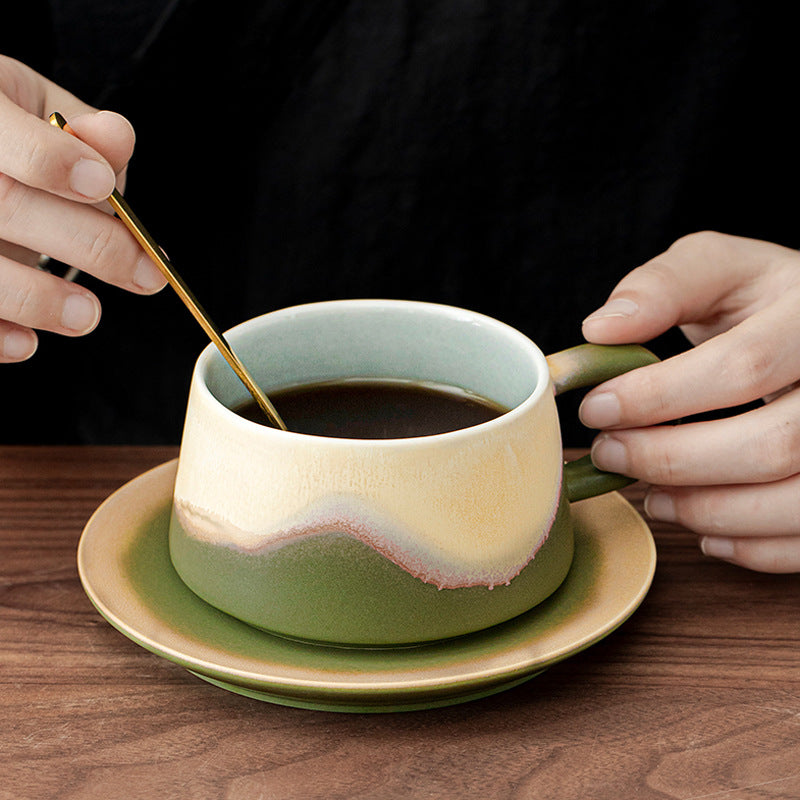 Ceramic Coffee Cup Set