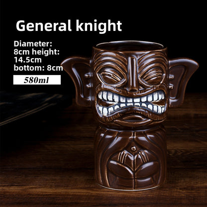 Retro Tiki Cocktail Cup