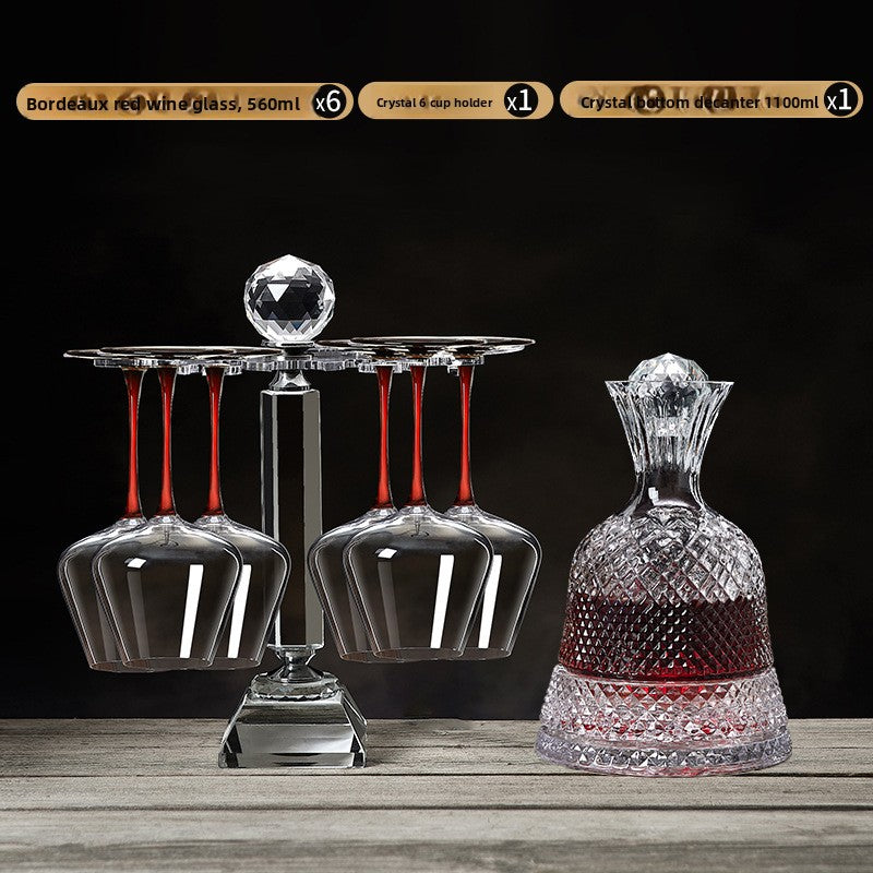Crystal Whiskey Decanter Set