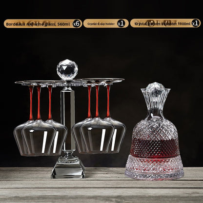 Crystal Whiskey Decanter Set