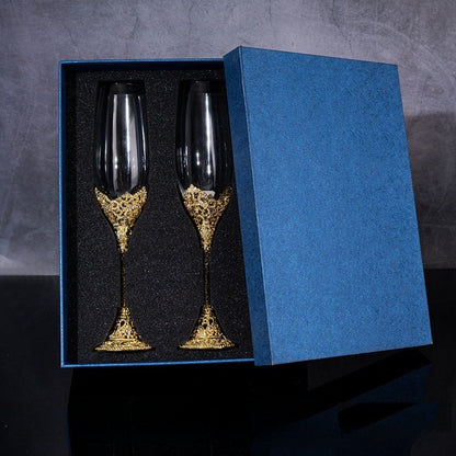Crystal Wine Glass Set