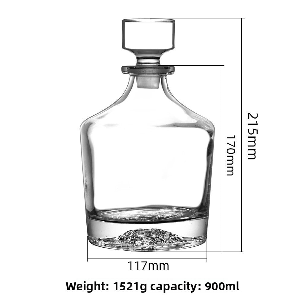 Decorative Glass Decanter