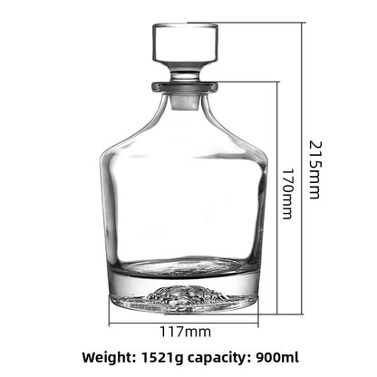 Decorative Glass Decanter