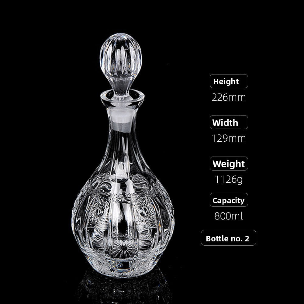 Decorative Glass Decanter