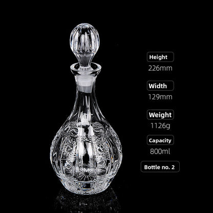 Decorative Glass Decanter