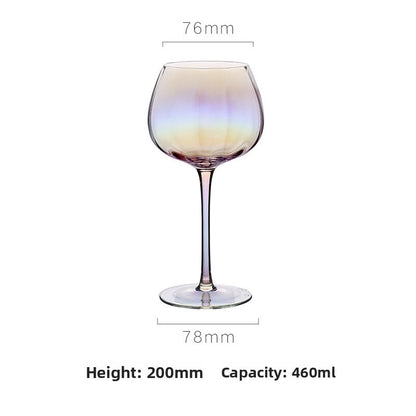 Rainbow Crystal Wine Glass