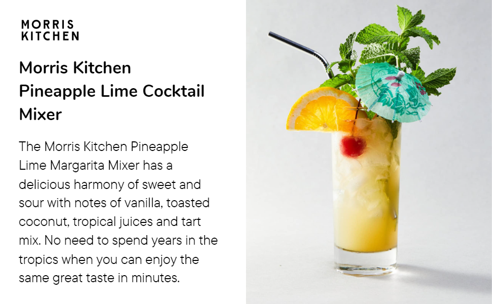 Pineapple Lime Mixer 16oz - 4pk