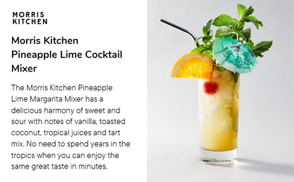 Pineapple Lime Mixer 16oz - 4pk