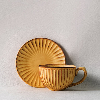 Handmade British Style Ceramic Coffee Mug