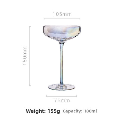 Rainbow Crystal Wine Glass