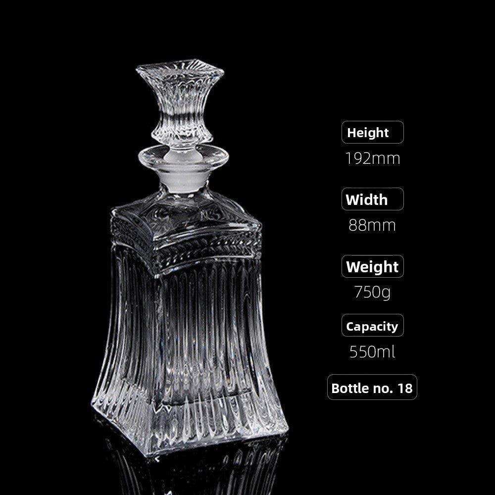 Decorative Glass Decanter