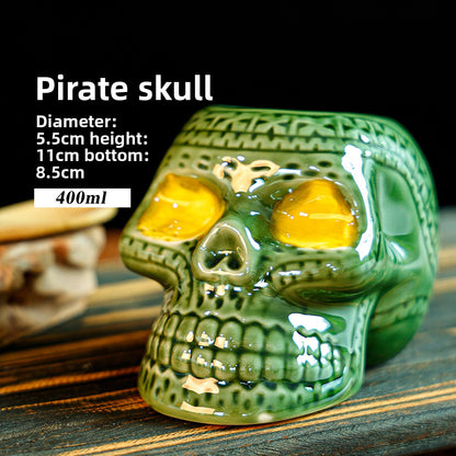 Retro Tiki Cocktail Cup