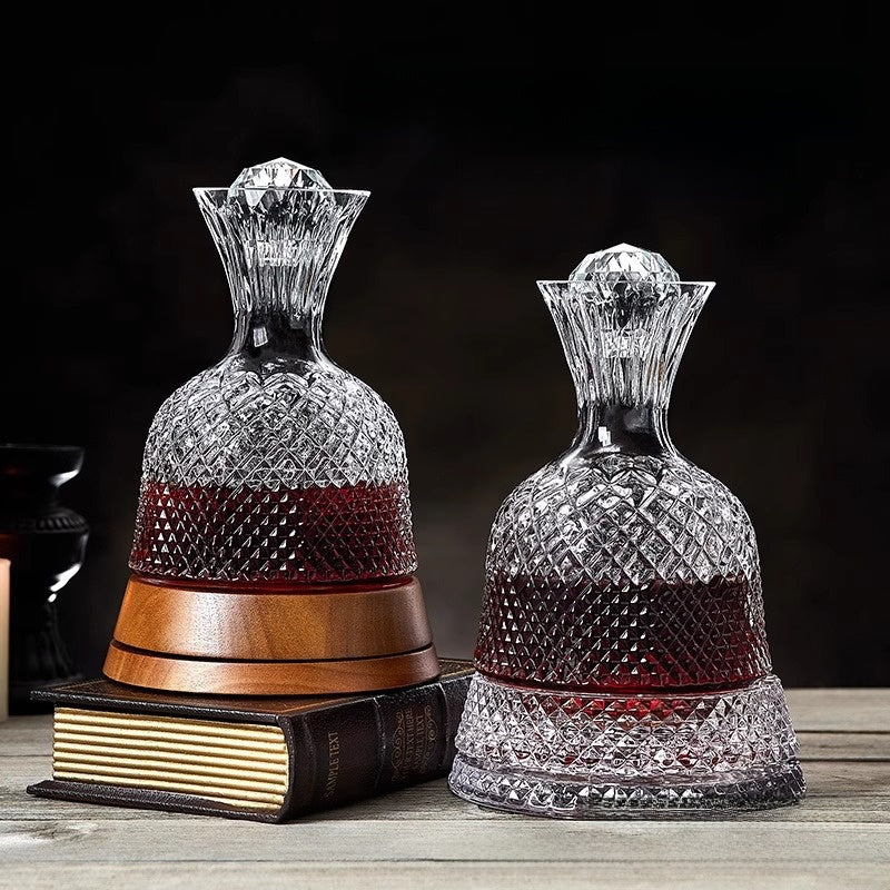 Crystal Whiskey Decanter Set
