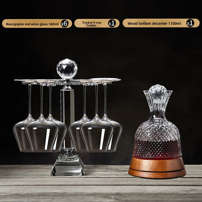 Crystal Whiskey Decanter Set