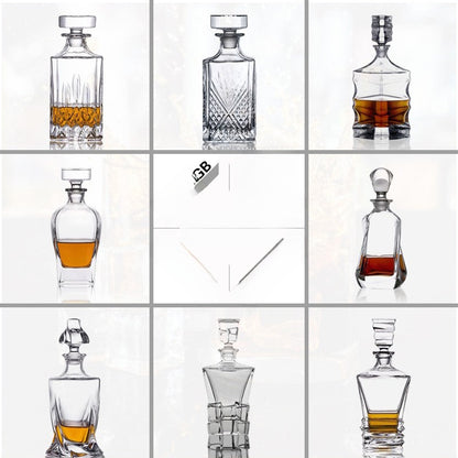 Decorative Glass Decanter