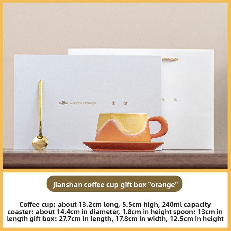 Ceramic Coffee Cup Set