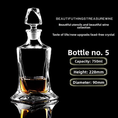 Decorative Glass Decanter