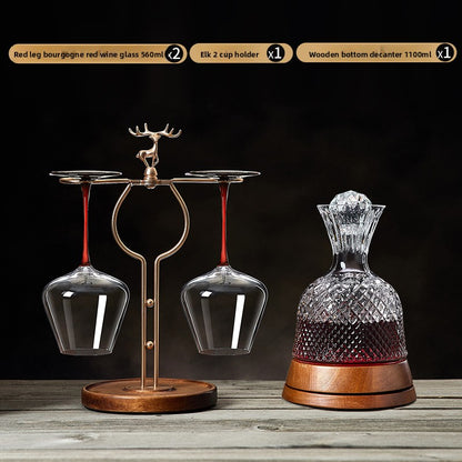 Crystal Whiskey Decanter Set