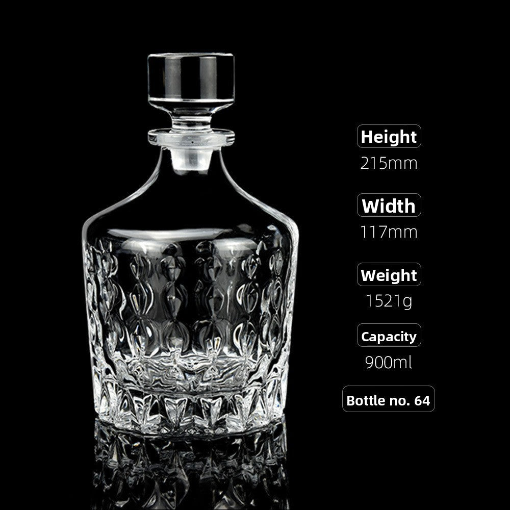 Decorative Glass Decanter
