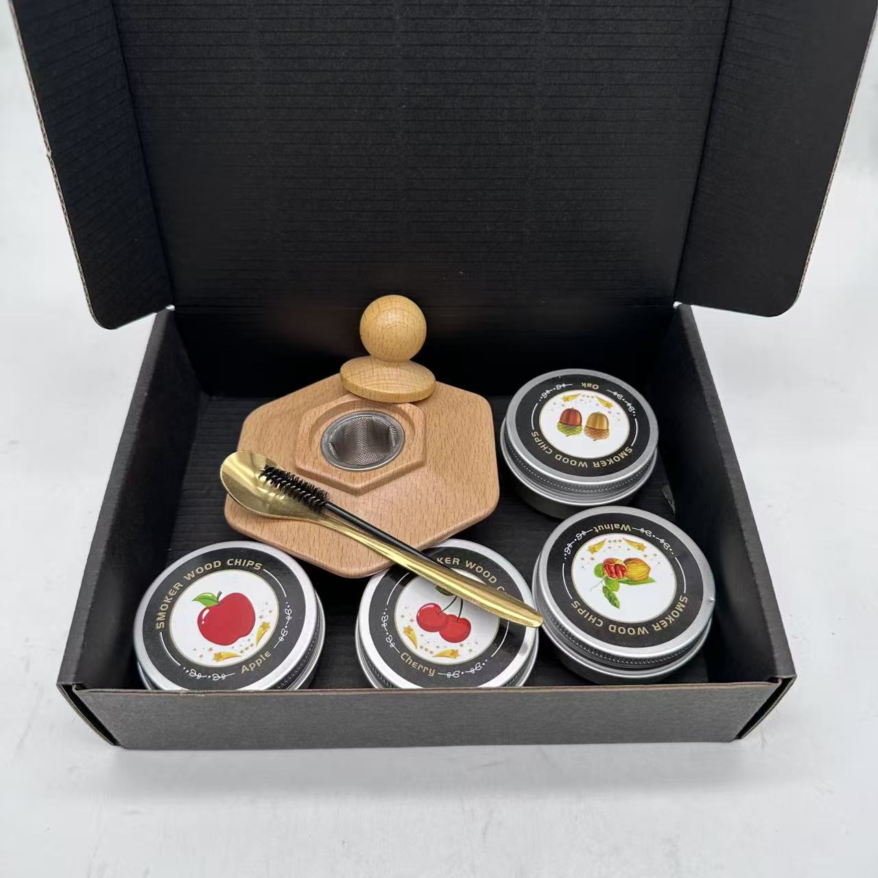 Wooden Cocktail Smoker Kit