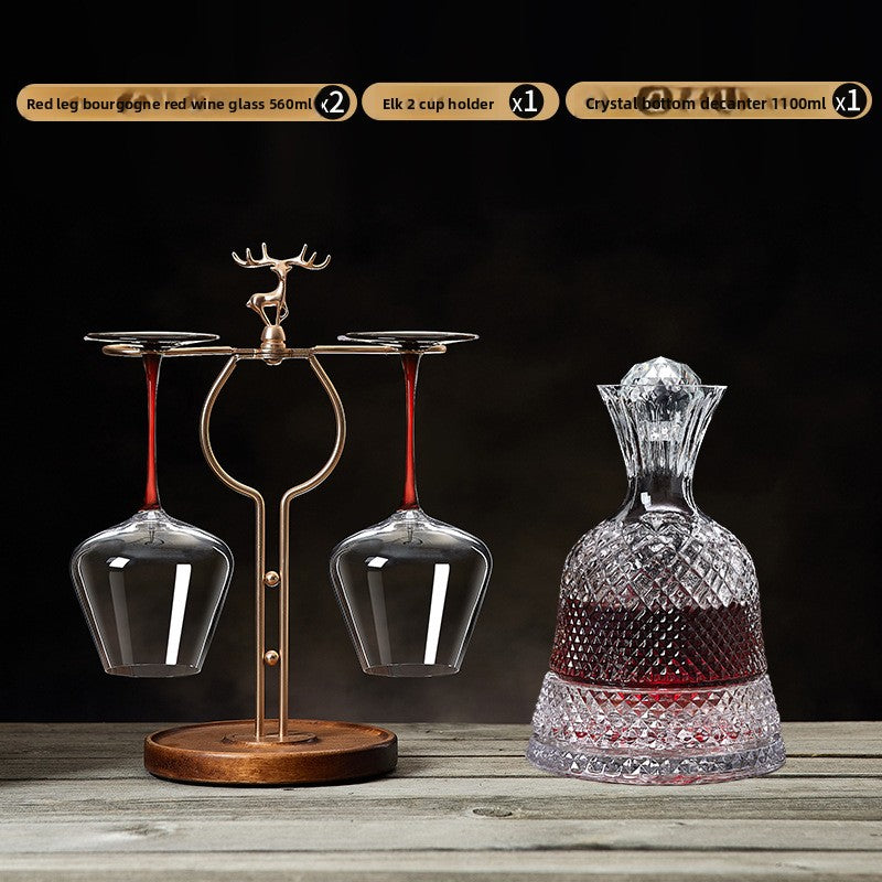 Crystal Whiskey Decanter Set
