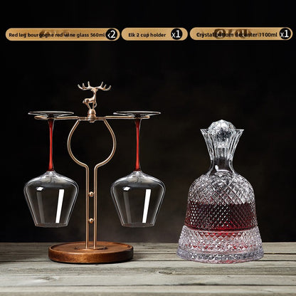Crystal Whiskey Decanter Set