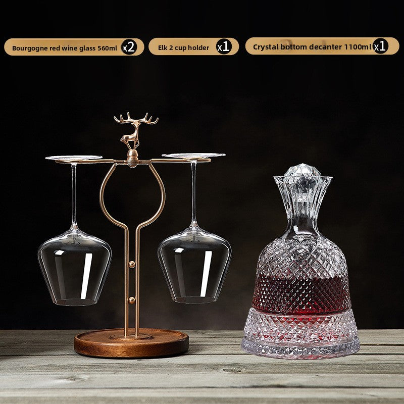 Crystal Whiskey Decanter Set
