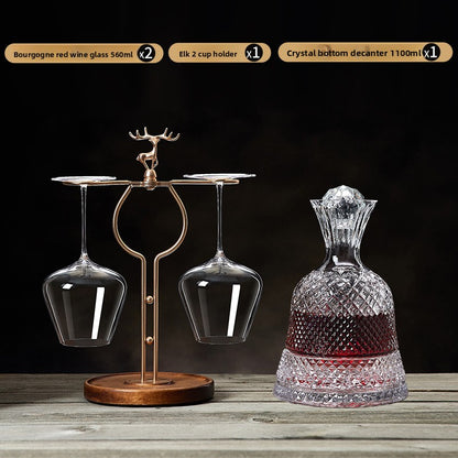 Crystal Whiskey Decanter Set