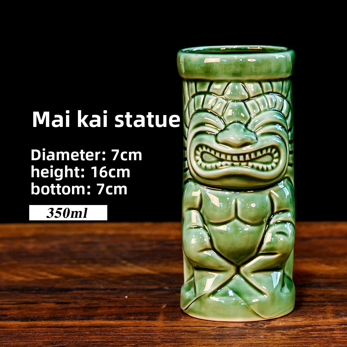 Retro Tiki Cocktail Cup