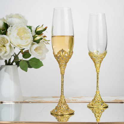 Crystal Wine Glass Set