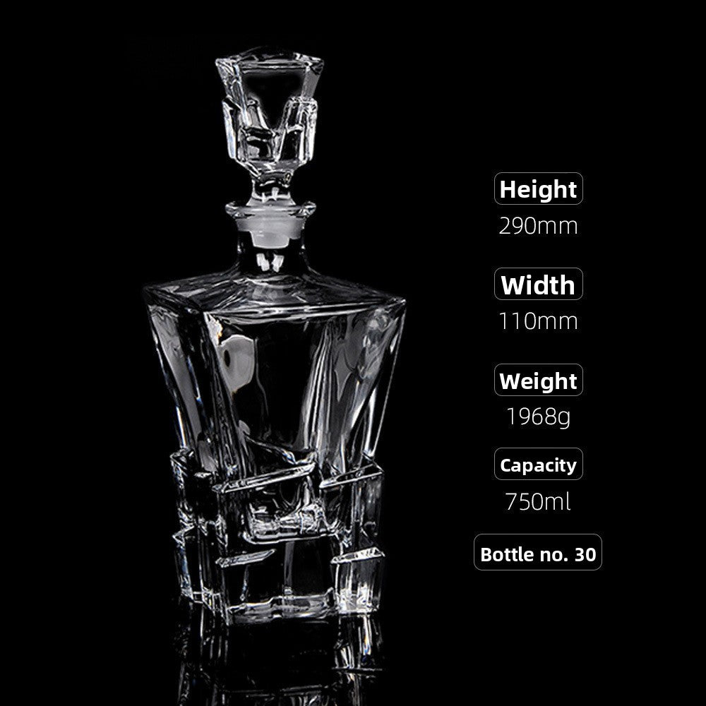 Decorative Glass Decanter