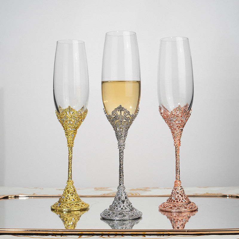 Crystal Wine Glass Set