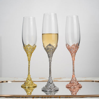 Crystal Wine Glass Set