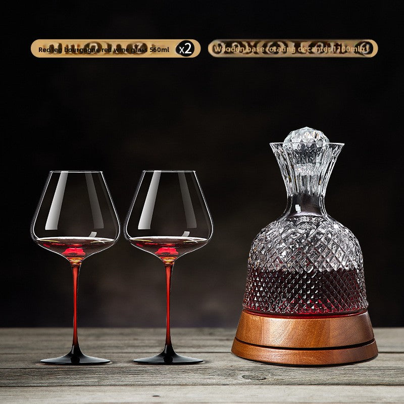 Crystal Whiskey Decanter Set