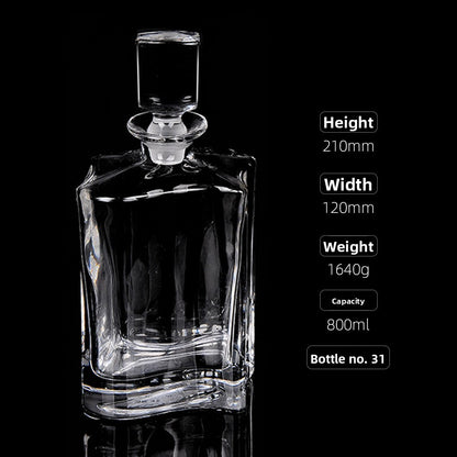 Decorative Glass Decanter