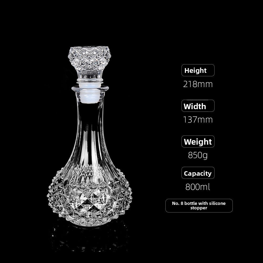 Decorative Glass Decanter