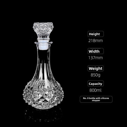 Decorative Glass Decanter
