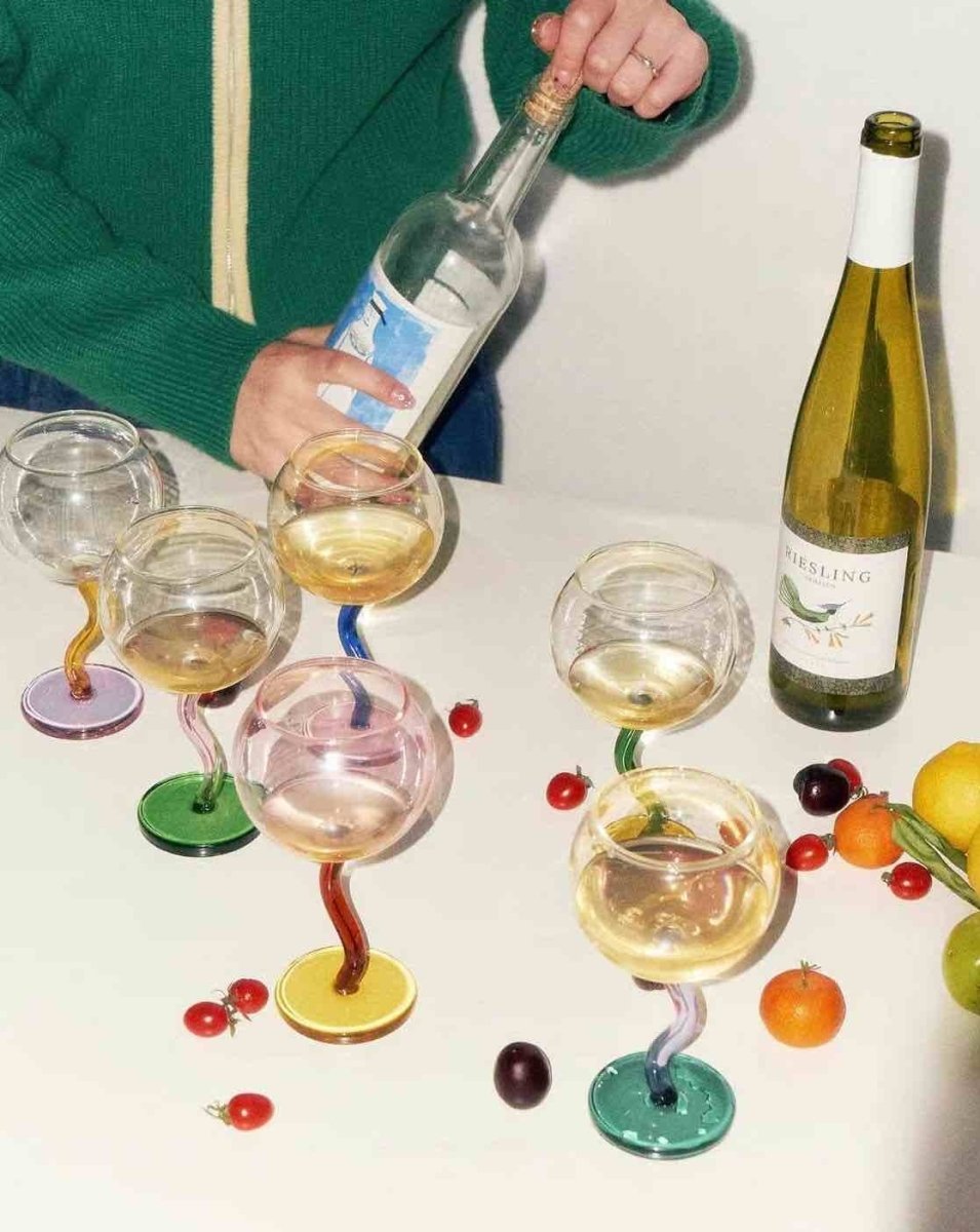 Handblown Wine Glass