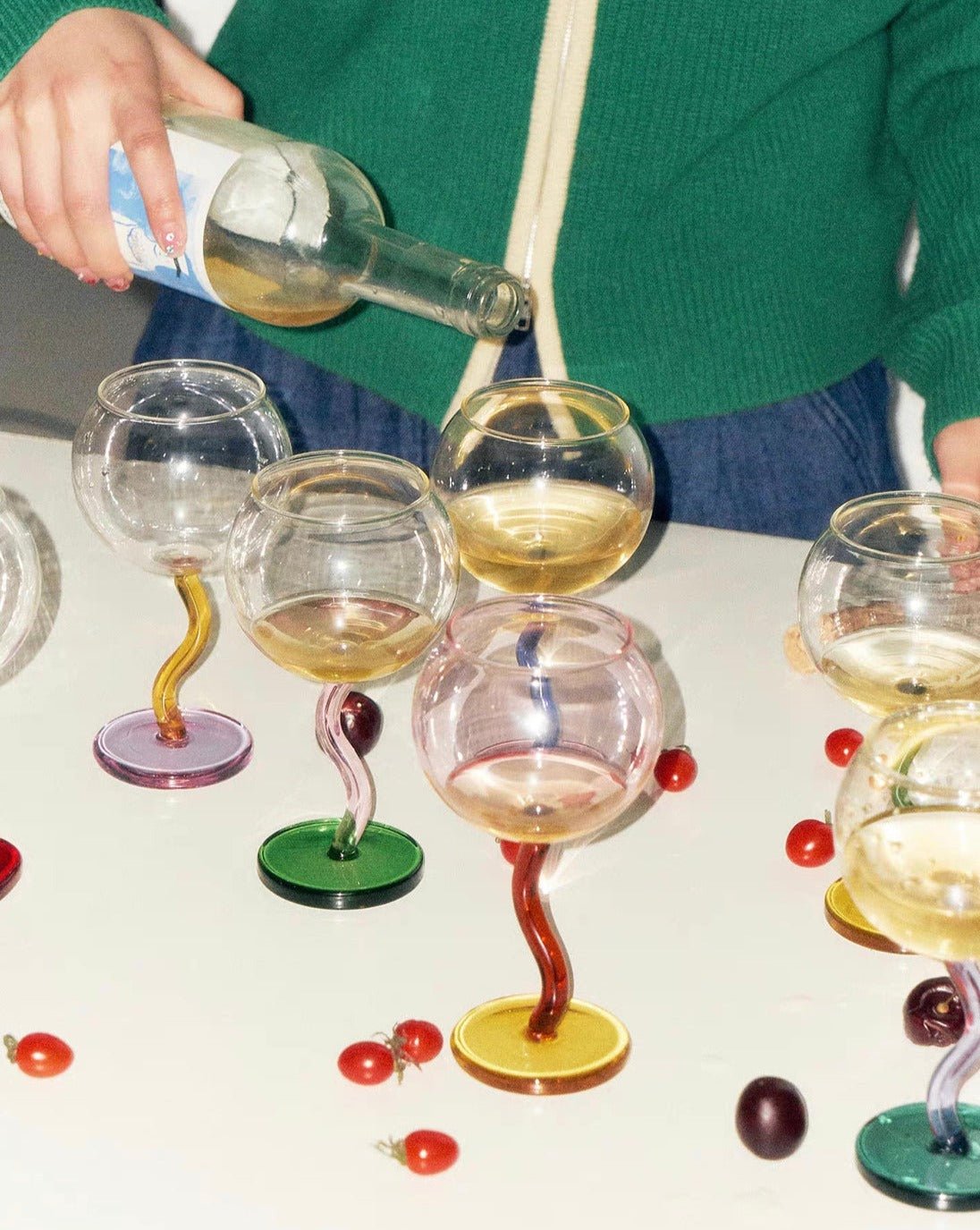 Handblown Wine Glass