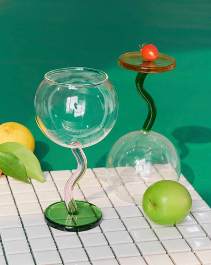 Handblown Wine Glass