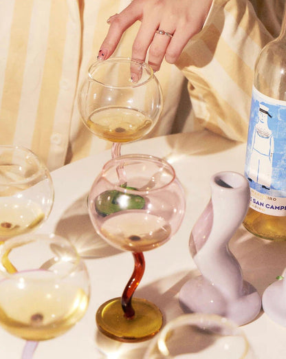 Handblown Wine Glass