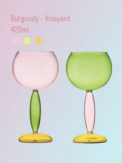 Crystal Wine Glass Set
