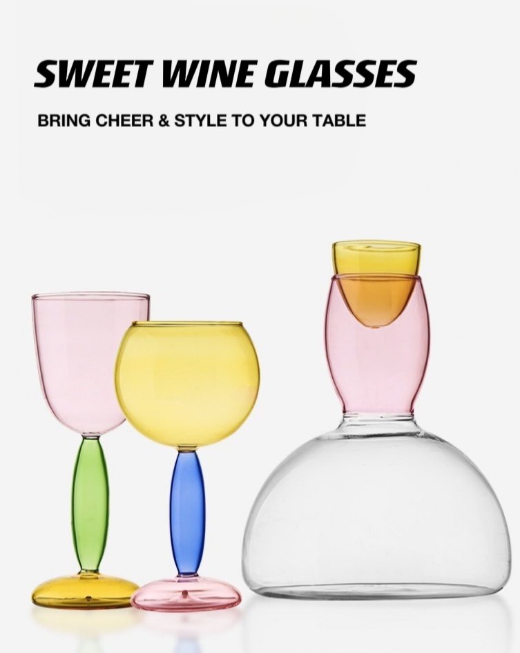 Crystal Wine Glass Set
