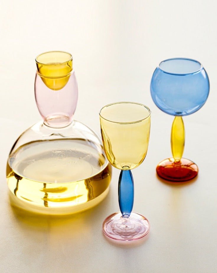 Crystal Wine Glass Set