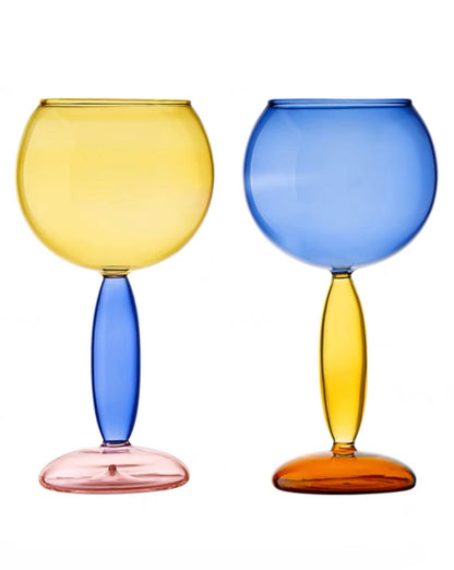 Crystal Wine Glass Set