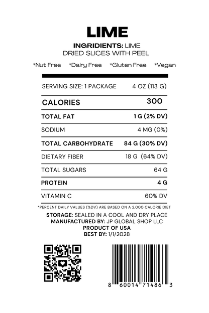 Signature Dried Lime Slices